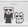 image:imageKARL LAGERFELD Paris Womens Essential CrossbodySilver Legacy