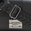 image:imageKARL LAGERFELD Paris Womens HandbagsBlackDark Gunmetal