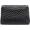 image:imageKARL LAGERFELD Paris Womens Lafayette Oversized Shoulder BagBlackGold