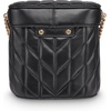 image:imageKARL LAGERFELD Paris Womens Laffayette Chain Strap Leather Crossbody BagBlackGold