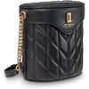 image:imageKARL LAGERFELD Paris Womens Laffayette Chain Strap Leather Crossbody BagBlackGold