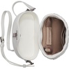 image:imageKARL LAGERFELD Paris Womens Laffayette Chain Strap Leather Crossbody BagWinter White