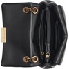 image:imageKARL LAGERFELD Paris Womens Laffayette Leather Crossbody Bag With Chain StrapBlackGold