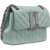 image:imageKARL LAGERFELD Paris Womens Laffayette Leather Crossbody Bag With Chain StrapFresh Mint