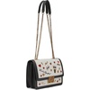 image:imageKARL LAGERFELD Paris Womens Legacy Corinne Shoulder BagMultiWht