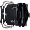 image:imageKARL LAGERFELD Paris Womens Liana Shoulder Bag with Chain StrapsBlack