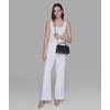 image:imageKARL LAGERFELD Paris Womens Liana Shoulder Bag with Chain StrapsBlack