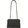 image:imageKARL LAGERFELD Paris Womens Liana Shoulder Bag with Chain StrapsBlackGold