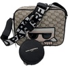 image:imageKARL LAGERFELD Paris Womens Maybelle CrossbodyAlmondTaupe