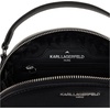 image:imageKARL LAGERFELD Paris Womens Maybelle CrossbodyBlack Enamel