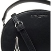 image:imageKARL LAGERFELD Paris Womens Maybelle CrossbodyBlack Enamel