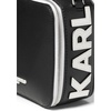 image:imageKARL LAGERFELD Paris Womens Maybelle CrossbodyBlackSilver