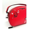 image:imageKARL LAGERFELD Paris Womens Maybelle Satchel CrossbodyCrimson