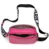 image:imageKARL LAGERFELD Paris Womens Maybelle Solid CrossbodyDark Fuchsia