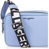 image:imageKARL LAGERFELD Paris Womens Maybelle Solid CrossbodyForever Blue