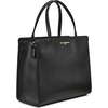 image:imageKARL LAGERFELD Paris Womens Maybelle Solid SatchelBlackGold