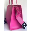 image:imageKARL LAGERFELD Paris Womens Maybelle Solid SatchelFuchsia