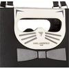 image:imageKARL LAGERFELD Paris Womens Maybelle Tote HandbagBlackSilver Legacy