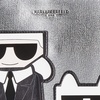 image:imageKARL LAGERFELD Paris Womens Maybelle Tote HandbagSilver Legacy