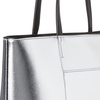 image:imageKARL LAGERFELD Paris Womens Maybelle Tote HandbagSilver Legacy