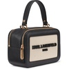 image:imageKARL LAGERFELD Paris Womens Simone Crossbody BagNaturalBlack