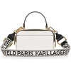 image:imageKARL LAGERFELD Paris Womens Simone Crossbody BagWhite