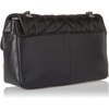 image:imageKARL LAGERFELD Womens Agyness Large Shoulder BagBlackSilver Legacy