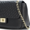 image:imageKARL LAGERFELD Womens Agyness Large Shoulder BagGold Black Legacy
