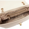 image:imageKARL LAGERFELD Womens Agyness Solid Shoulder BagAlmond Milk