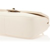 image:imageKARL LAGERFELD Womens Agyness Solid Shoulder BagAlmond Milk