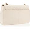 image:imageKARL LAGERFELD Womens Agyness Solid Shoulder BagAlmond Milk