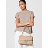 image:imageKARL LAGERFELD Womens Agyness Solid Shoulder BagLight Shell
