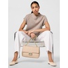 image:imageKARL LAGERFELD Womens Agyness Solid Shoulder BagLight Shell