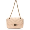 image:imageKARL LAGERFELD Womens Agyness Solid Shoulder BagShell