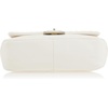 image:imageKARL LAGERFELD Womens Agyness Solid Shoulder BagWinter White