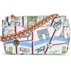 image:imageKARL LAGERFELD Womens Agyness With Love from Paris Shoulder BagBlush Print