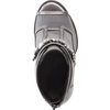 image:imageKARL LAGERFELD Womens Blayze Peep Toe Fashion Heeled BootieSilver