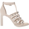 image:imageKARL LAGERFELD Womens Brexton T Strap Dress Heel With Stud EmbellishmentsSoft White