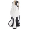 image:imageKARL LAGERFELD Womens Careliz Ii Strappy Heeled Stiletto With LogoBright White