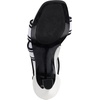 image:imageKARL LAGERFELD Womens Careliz Ii Strappy Heeled Stiletto With LogoBright White