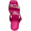 image:imageKARL LAGERFELD Womens Carsen Double Band Espadrille Wedge SandalHot Pink