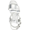image:imageKARL LAGERFELD Womens Cieone  Ankle StrapTextured Silver