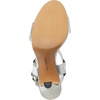 image:imageKARL LAGERFELD Womens Cieone  Ankle StrapTextured Silver
