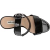 image:imageKARL LAGERFELD Womens Cieone Ankle Strap HeelBlack