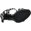 image:imageKARL LAGERFELD Womens Cieone Ankle Strap HeelBlackWhite