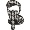 image:imageKARL LAGERFELD Womens Cieone Ankle Strap HeelBlackWhite