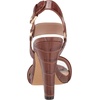 image:imageKARL LAGERFELD Womens Cieone Ankle Strap HeelCognac
