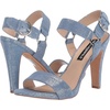 image:imageKARL LAGERFELD Womens Cieone Ankle Strap HeelDenim