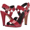 image:imageKARL LAGERFELD Womens Cieone Ankle Strap HeelEngine Red