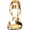 image:imageKARL LAGERFELD Womens Cieone Ankle Strap HeelGold